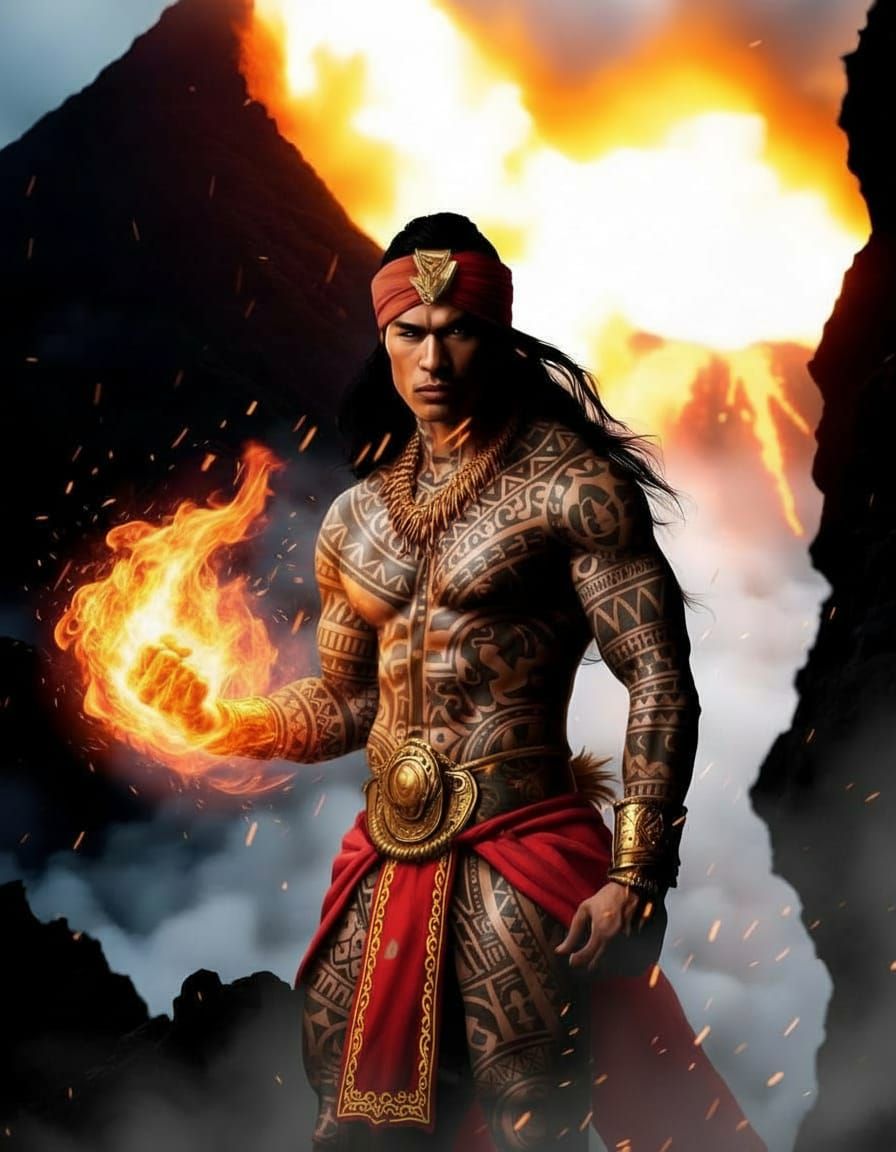 Fearsome Filipino God of Fire and Volcanoes
