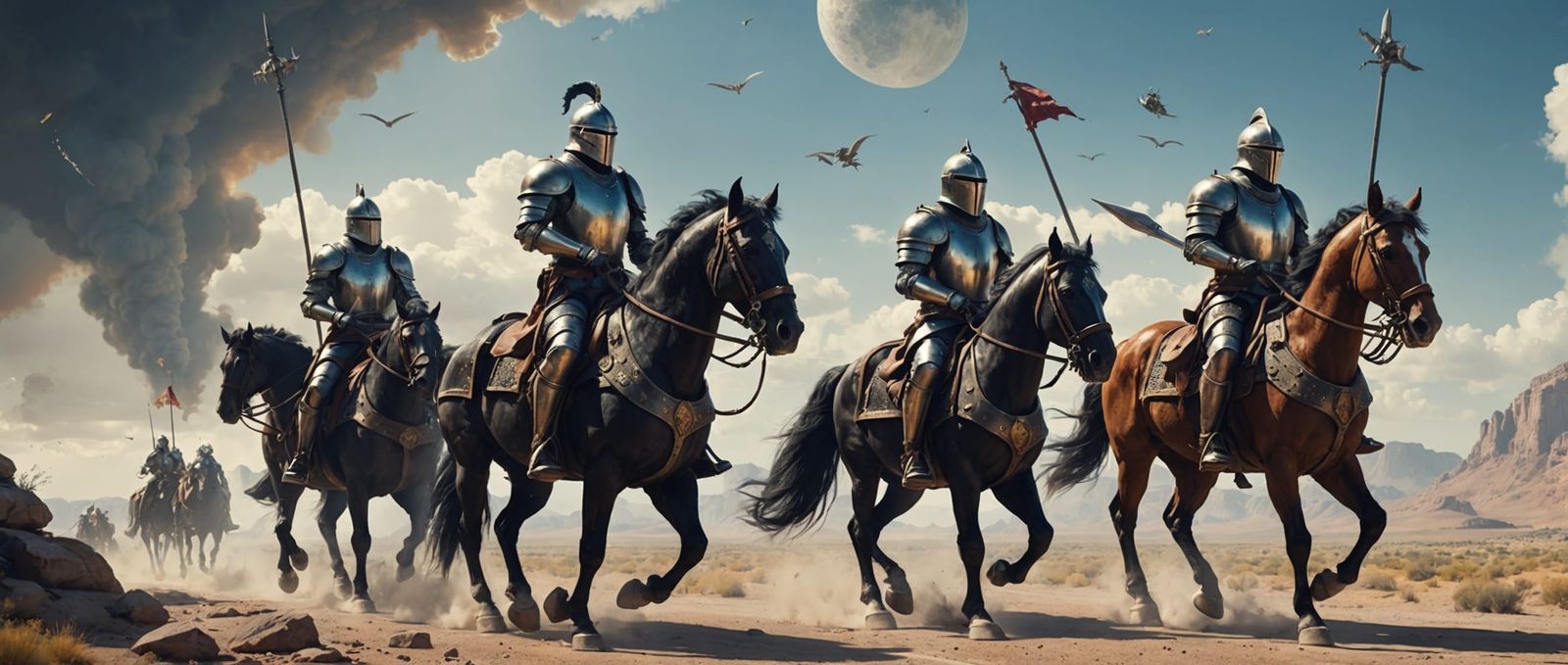 Explore the collision of eras in this imaginative theme. 🔀 ...