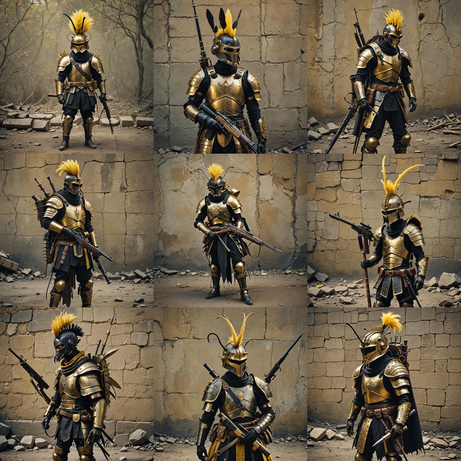 Armored Ant Warrior with Rifle, Cinematic Still