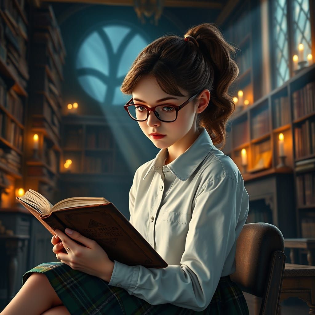 Enchanting Study in Whimsical Fantasy Art