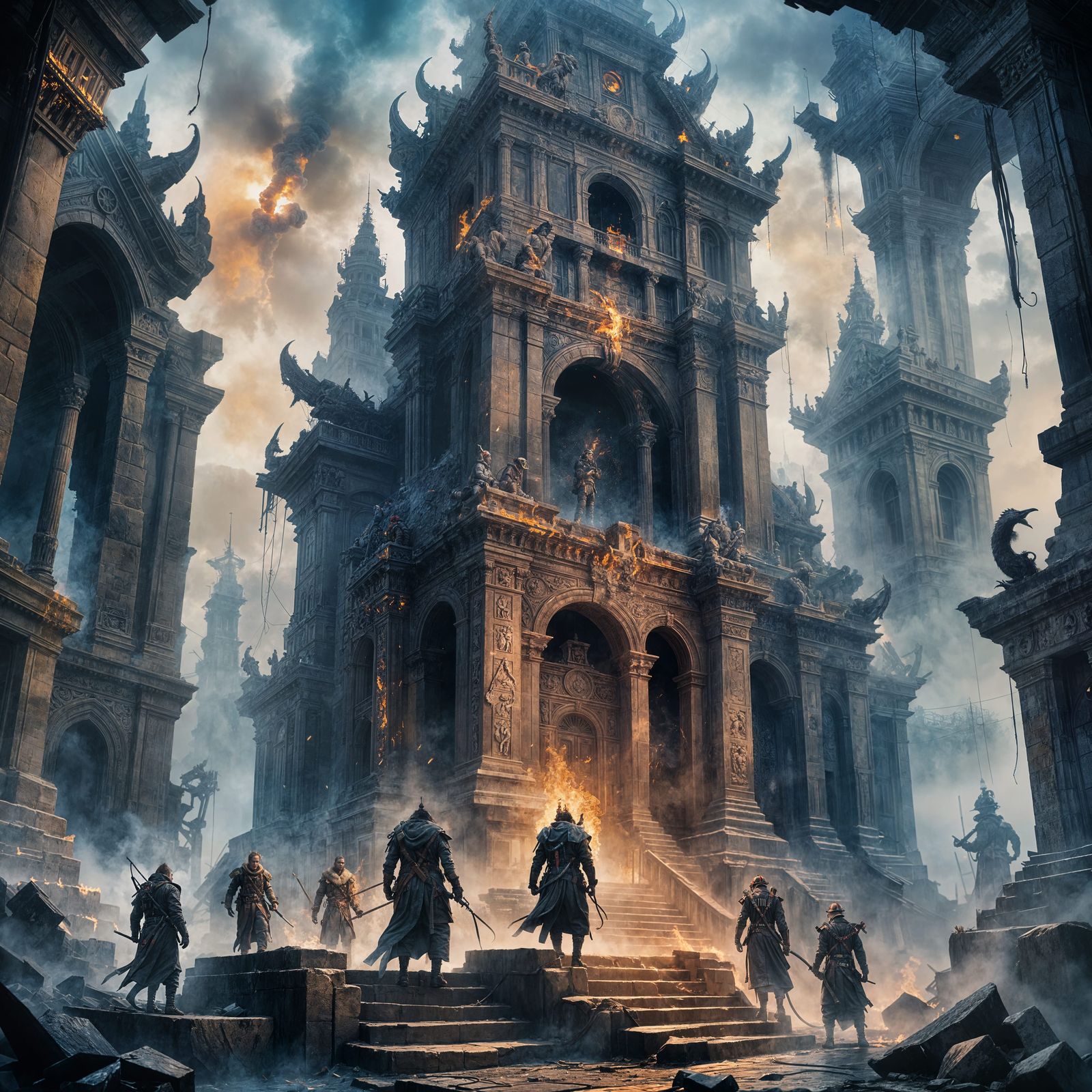 Demons Seek Their Master: Fantasy Concept Art