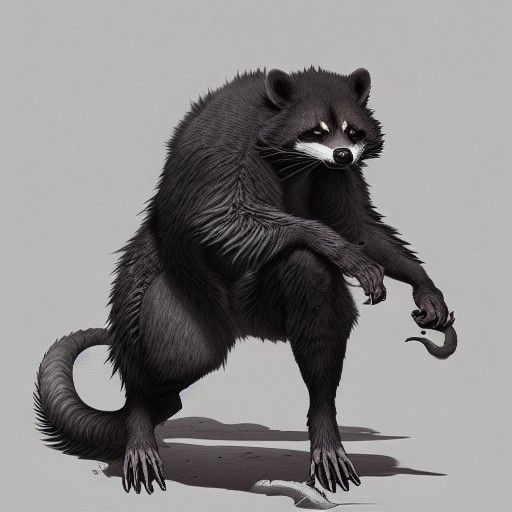 Shukaku: One-Tailed Beast in Sinister Style