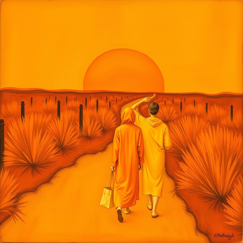 Vibrant Orange: A Study in Color and Emotion