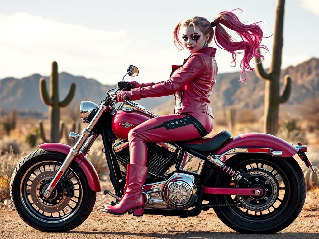 Harley on a Harley 3