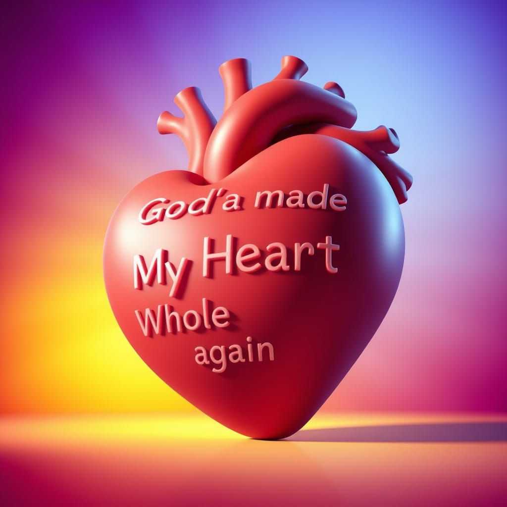 God's Wholeness in Vibrant, Cinematic Biblical Style