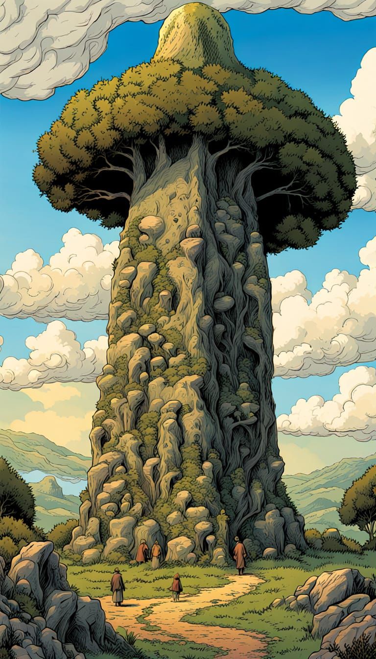 Holmes and Watson in Eldritch Stone Circle