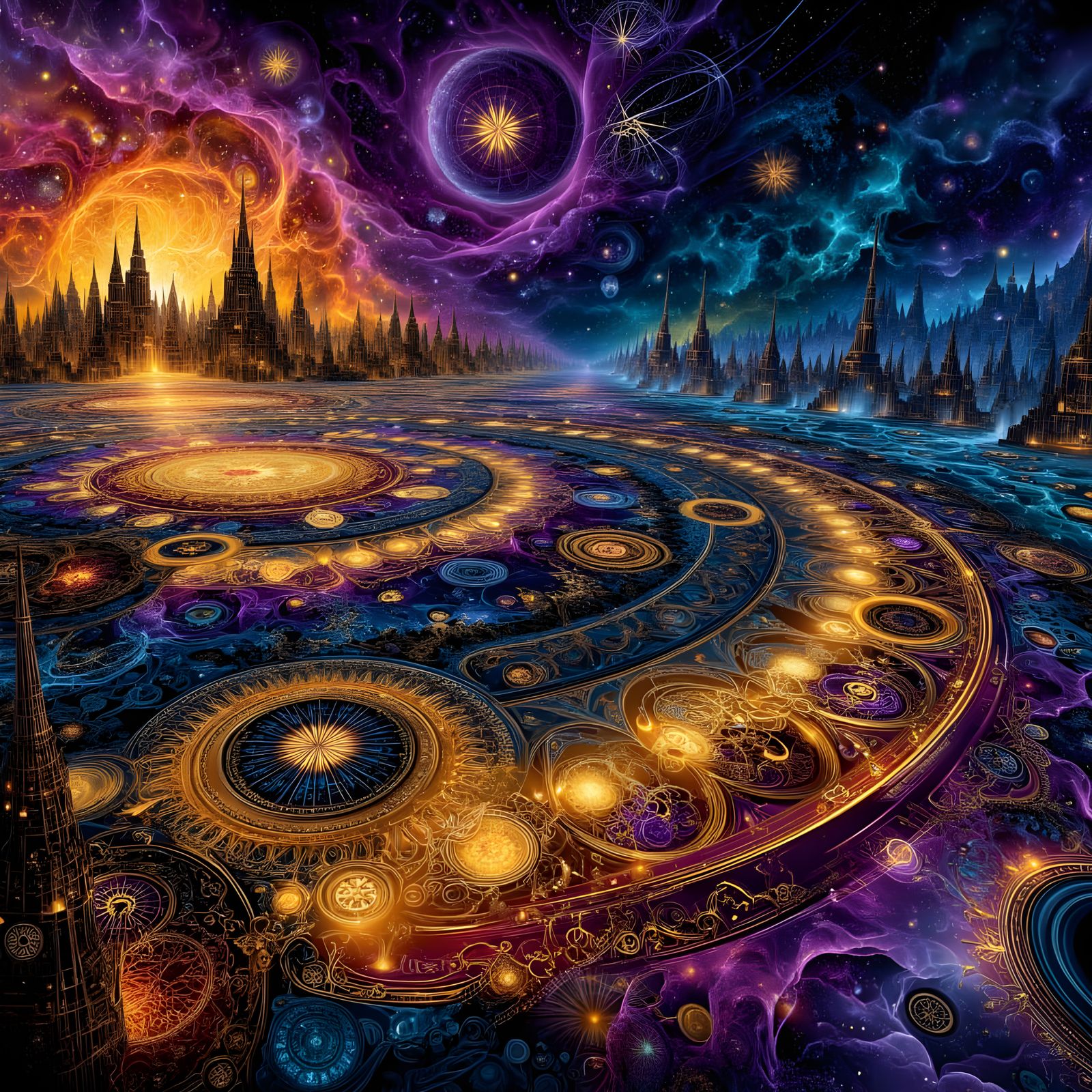 Cosmic Tapestry: Interconnectedness in Hyperrealistic Surrea...