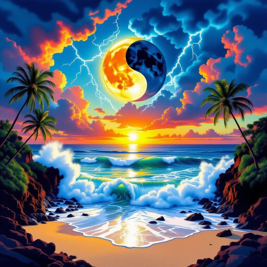 Surreal Hawaiian Coastline Reveals Escher Fantasy Core