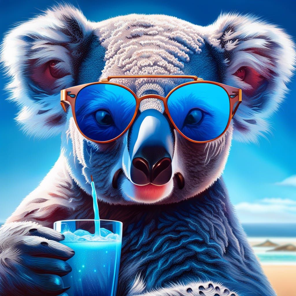 Beach Bum Koala