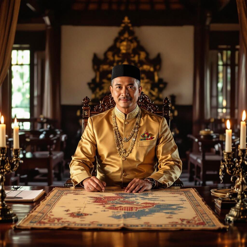 Gajah Mada in Majapahit Palace: Classical Indonesian Art