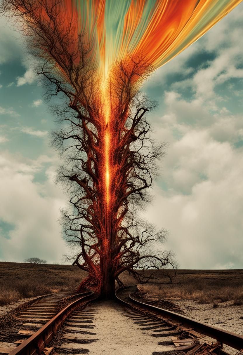 Violent Transformation and Regeneration: Color Photo Art Pri...