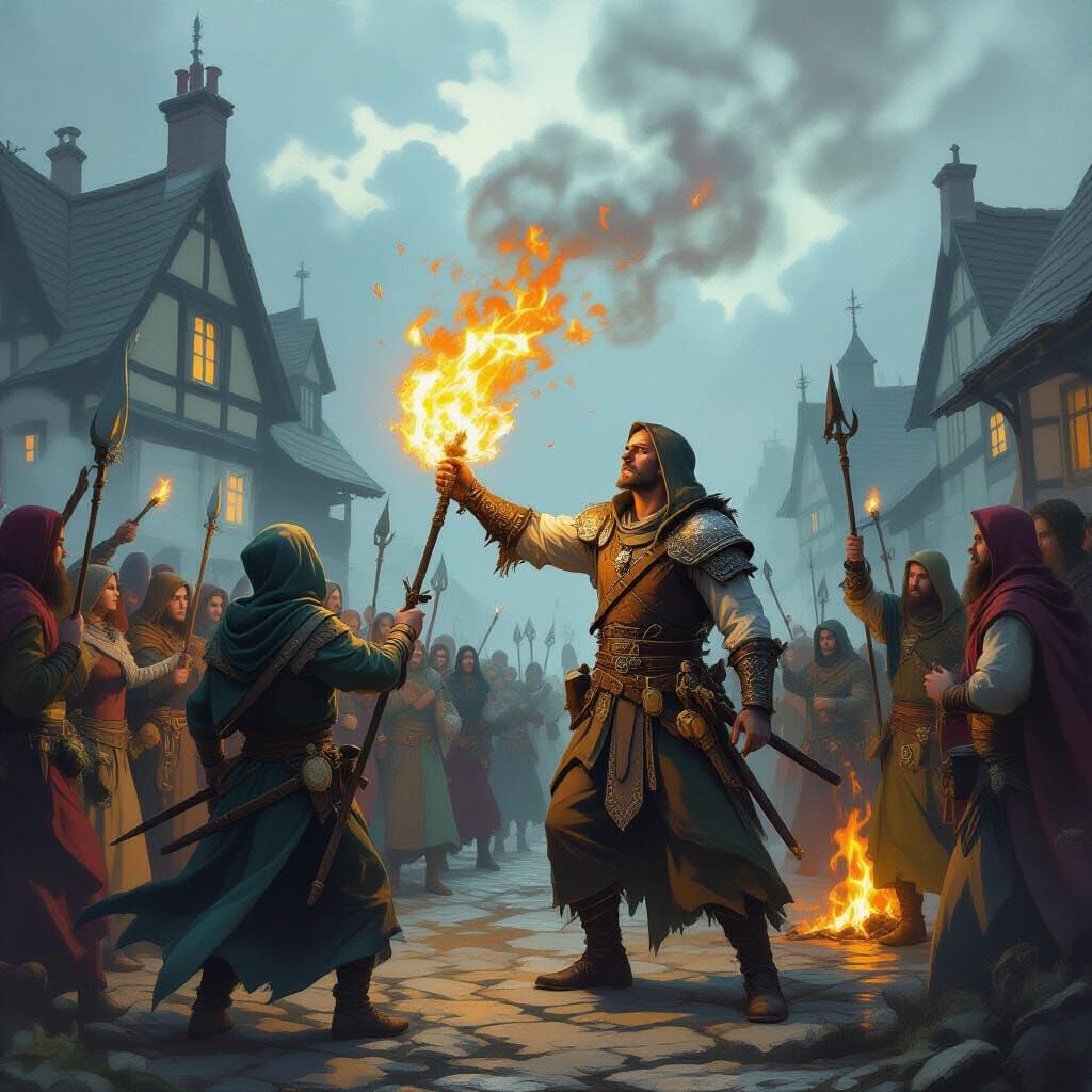 The people who tried to burn magical folk usually had someth...