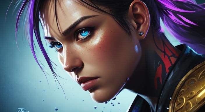 Hyperrealistic Word Art HOPE with Colorful Background