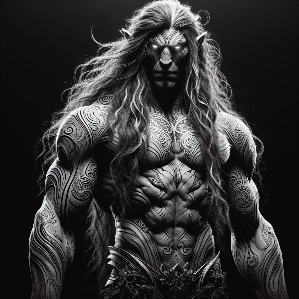 Grok Manifests in Muscular Human Form