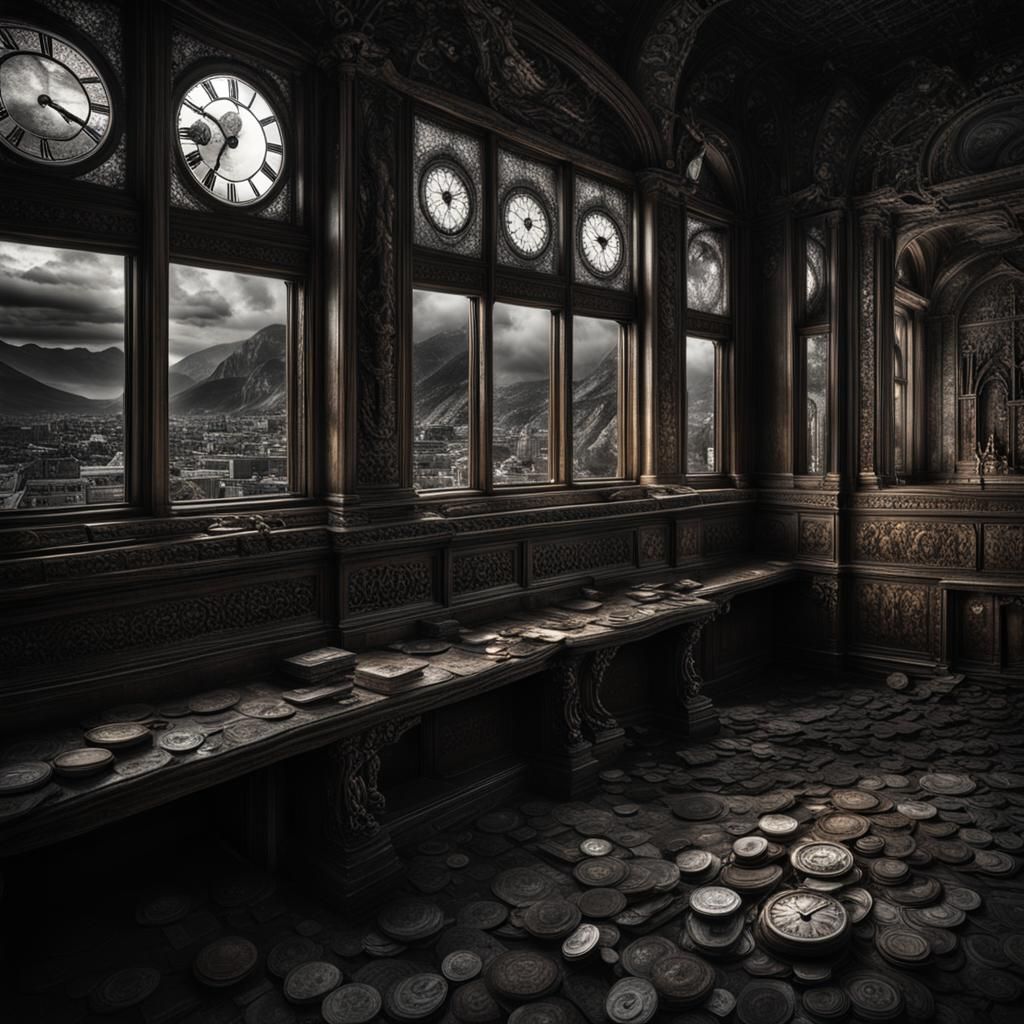 Time and Longing: A Hyperrealistic Conceptual Image