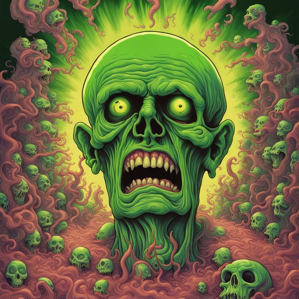 Hallucinogenic Horror: Fried Green Screams of Insanity