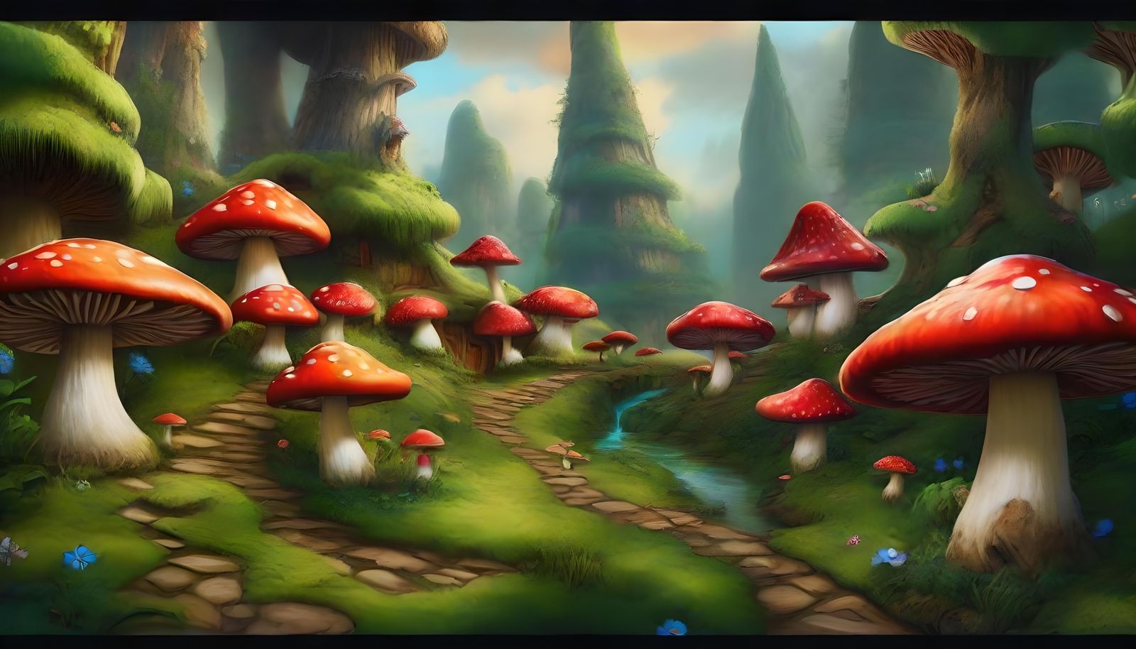 Mushroom Elf Village