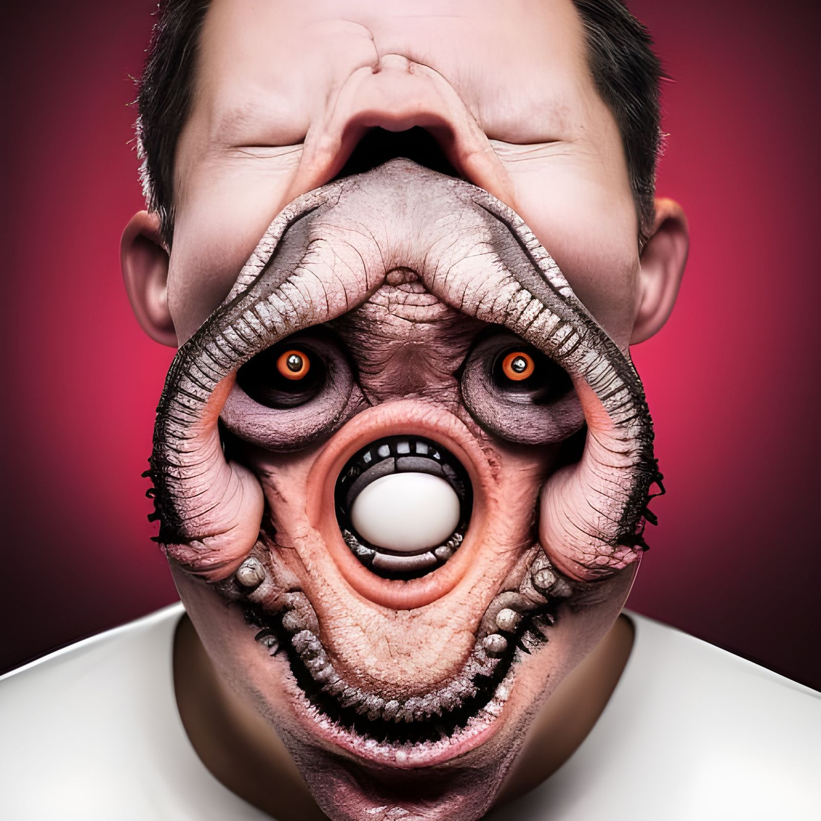 Nightmarish Lovecraftian Abomination Portrait