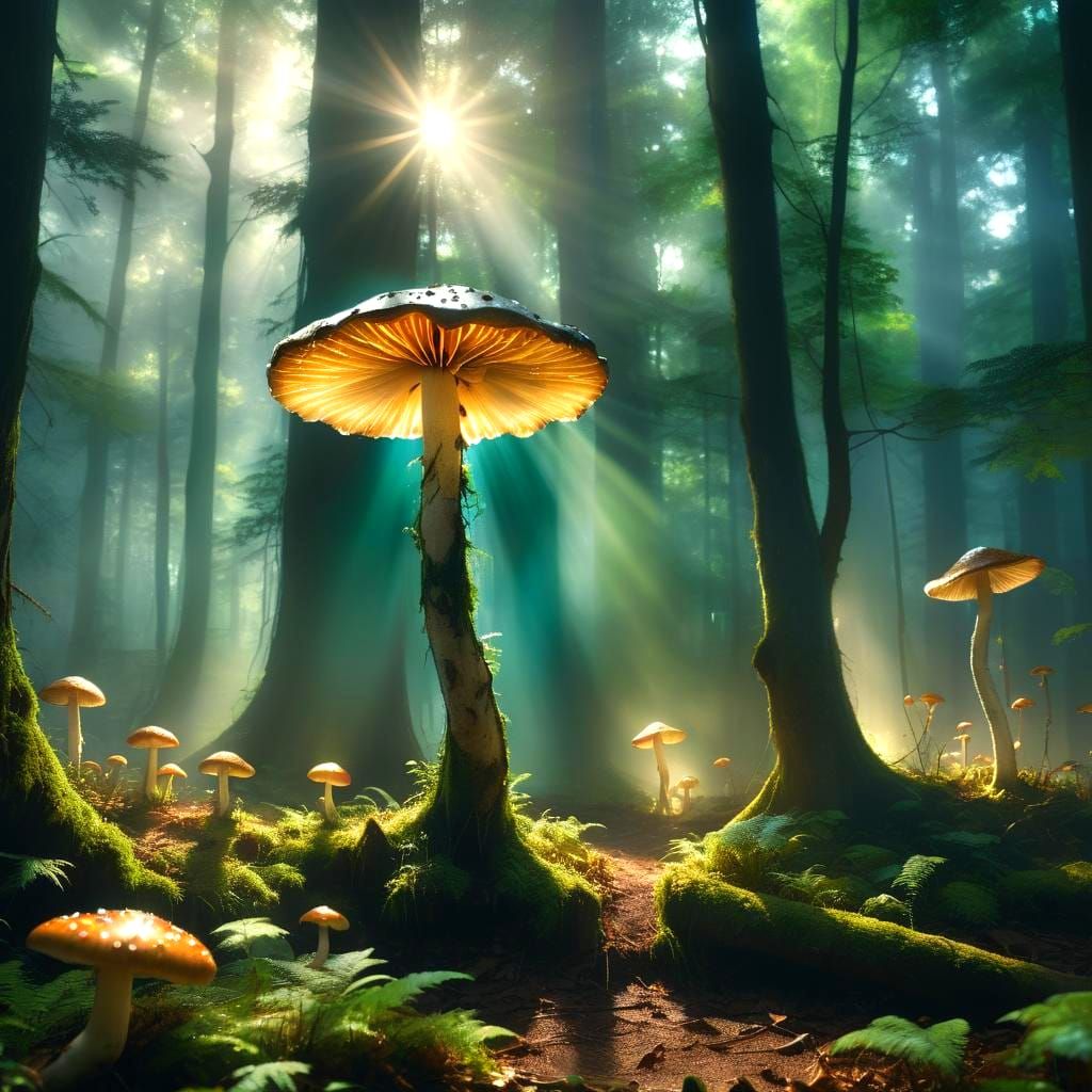 Hyperrealistic Image of Guidance From Higher Dimensions