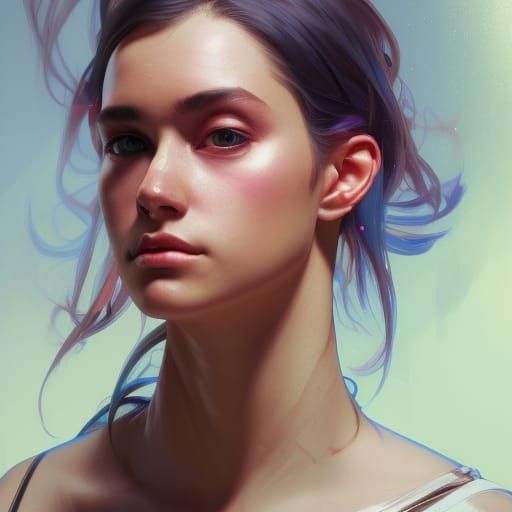 Hyperdetailed Portrait with Dynamic Lighting