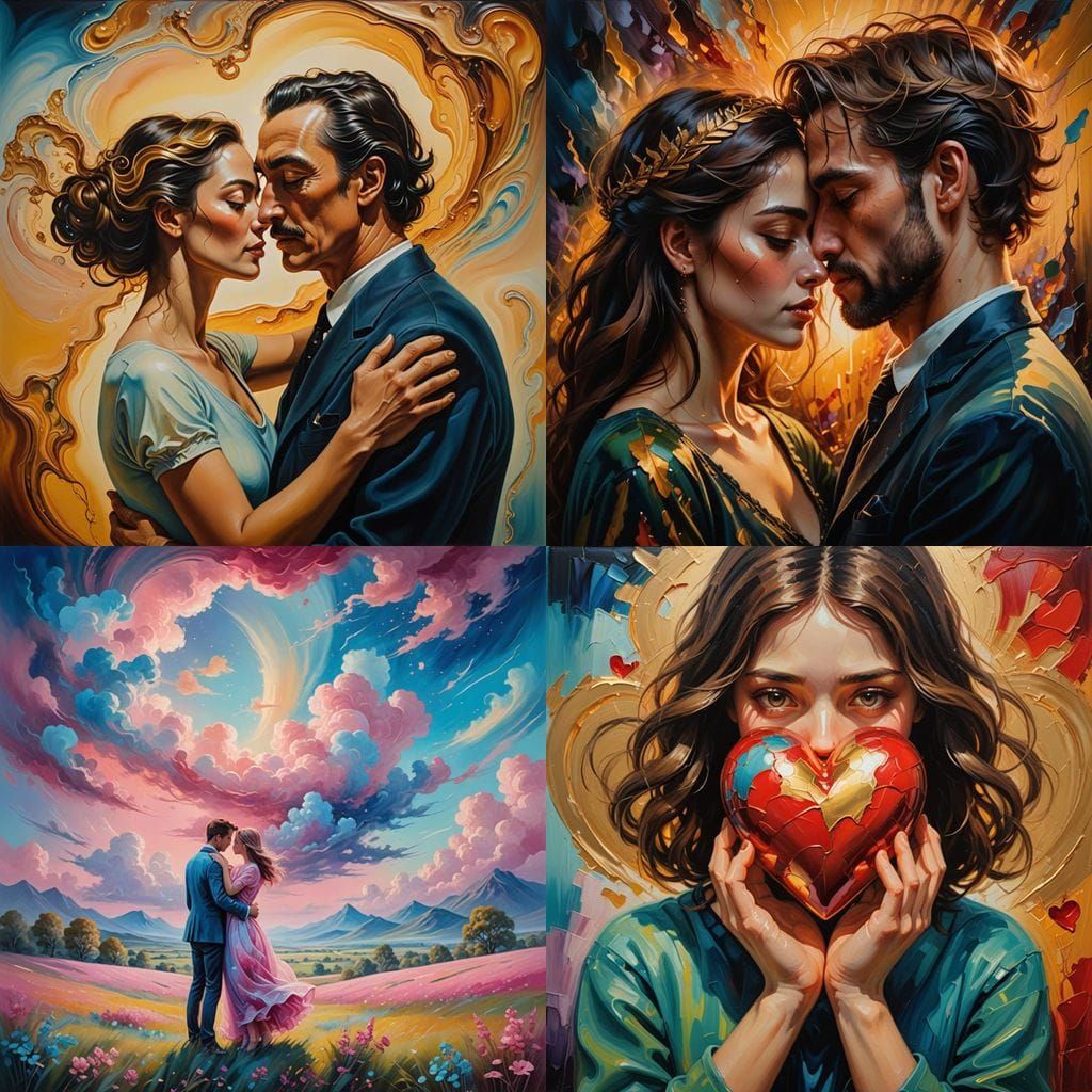 Love is a Strange Game: An AI Interpretation