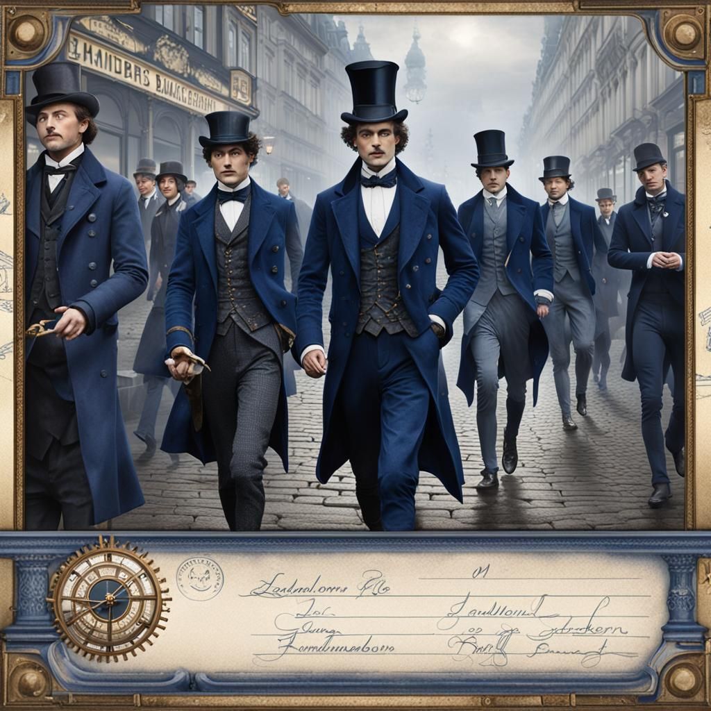 Steampunk Game Card in Hamburg Alsterarkaden