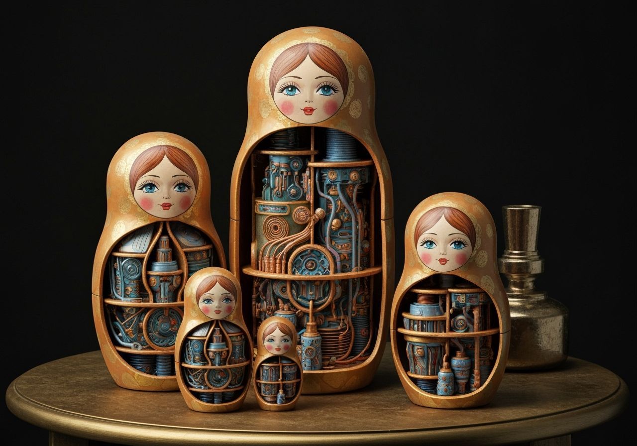 Cutaway Matryoshkas
