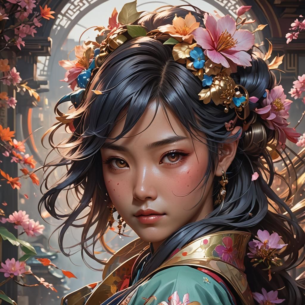 Hyperdetailed Portrait in Digital Art Style