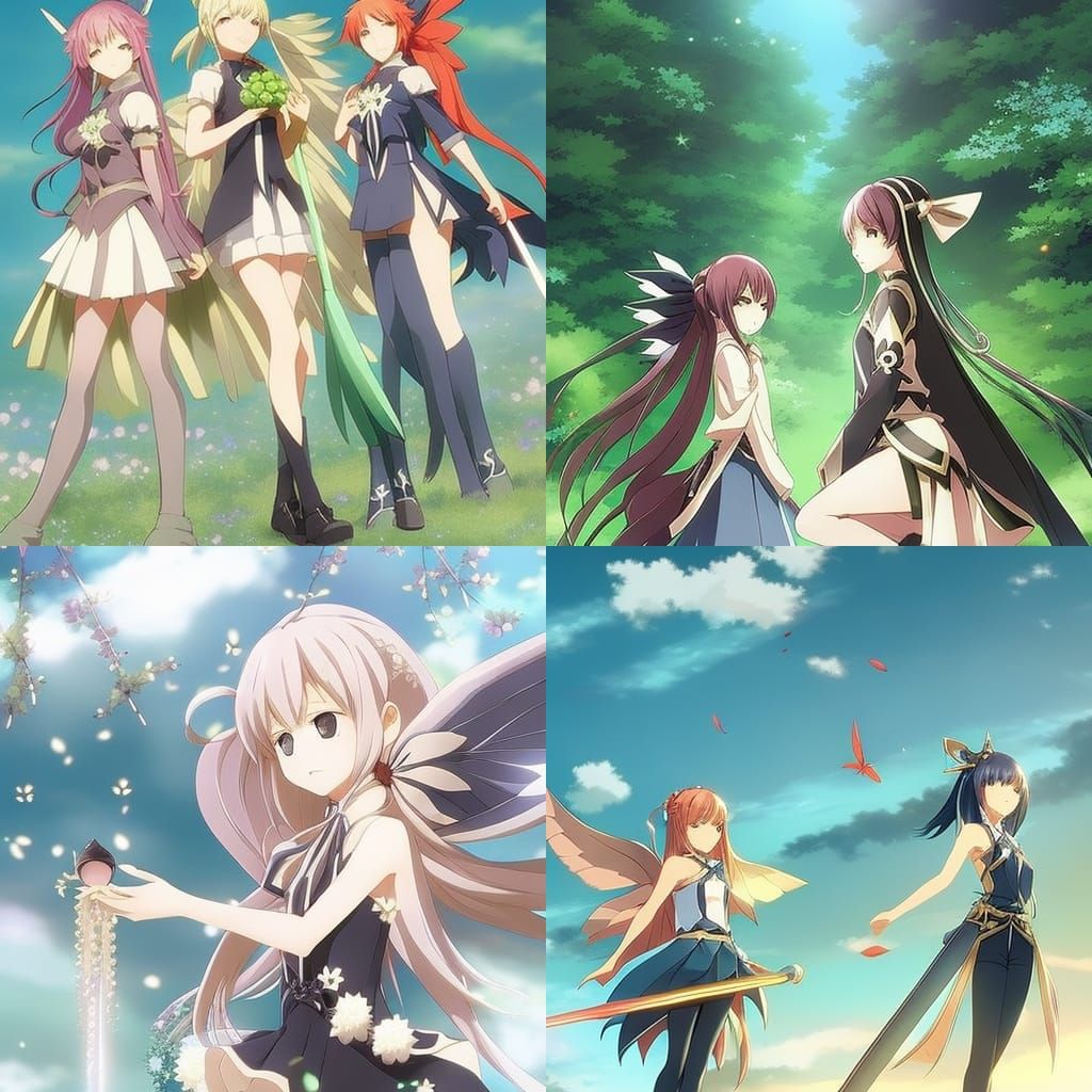 Anime Style Fairies, Manga Key Visual