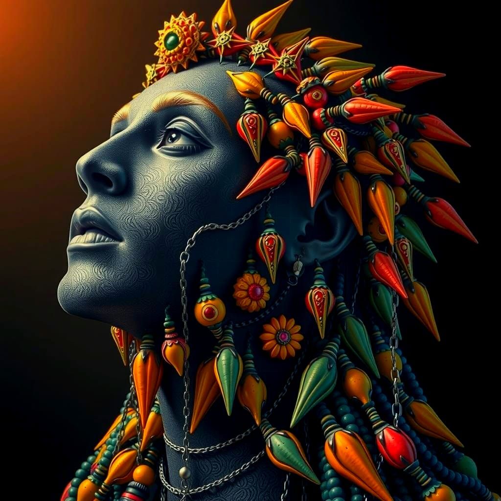 Hyperrealistic Masterpiece of Vivid Colors and Sharp Detail