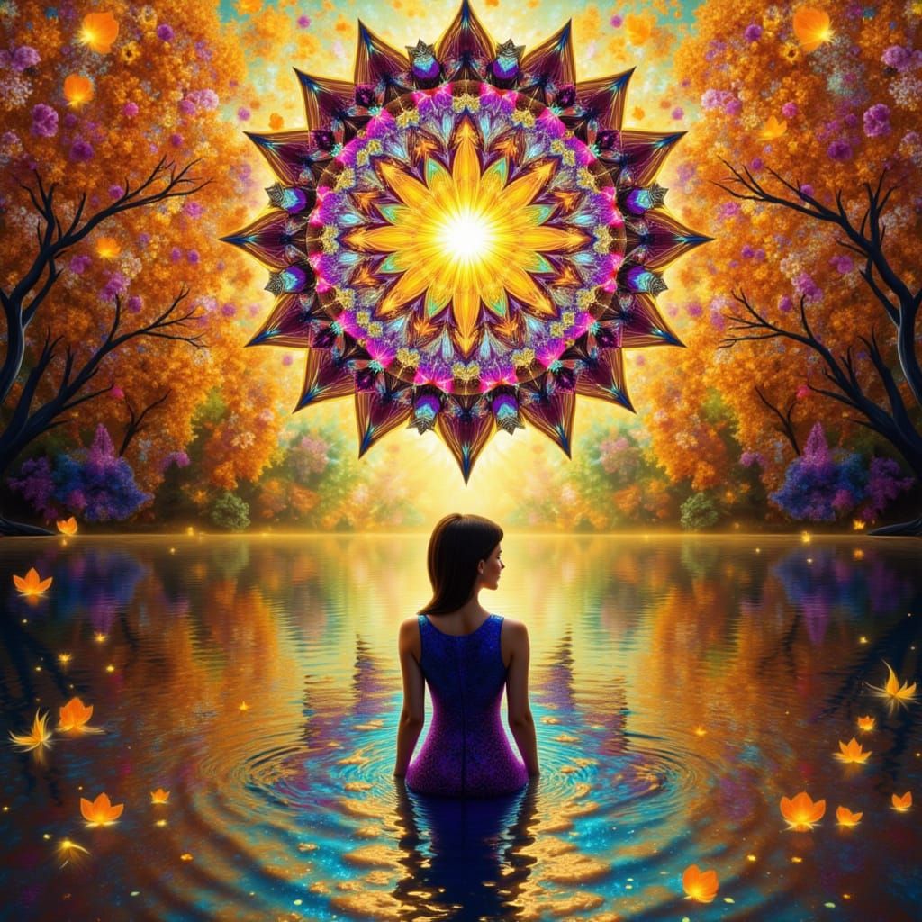 <lora:kaleidoscopeFlux:1.0> <lora:Kaleidoscopic Minds:1.0> <...