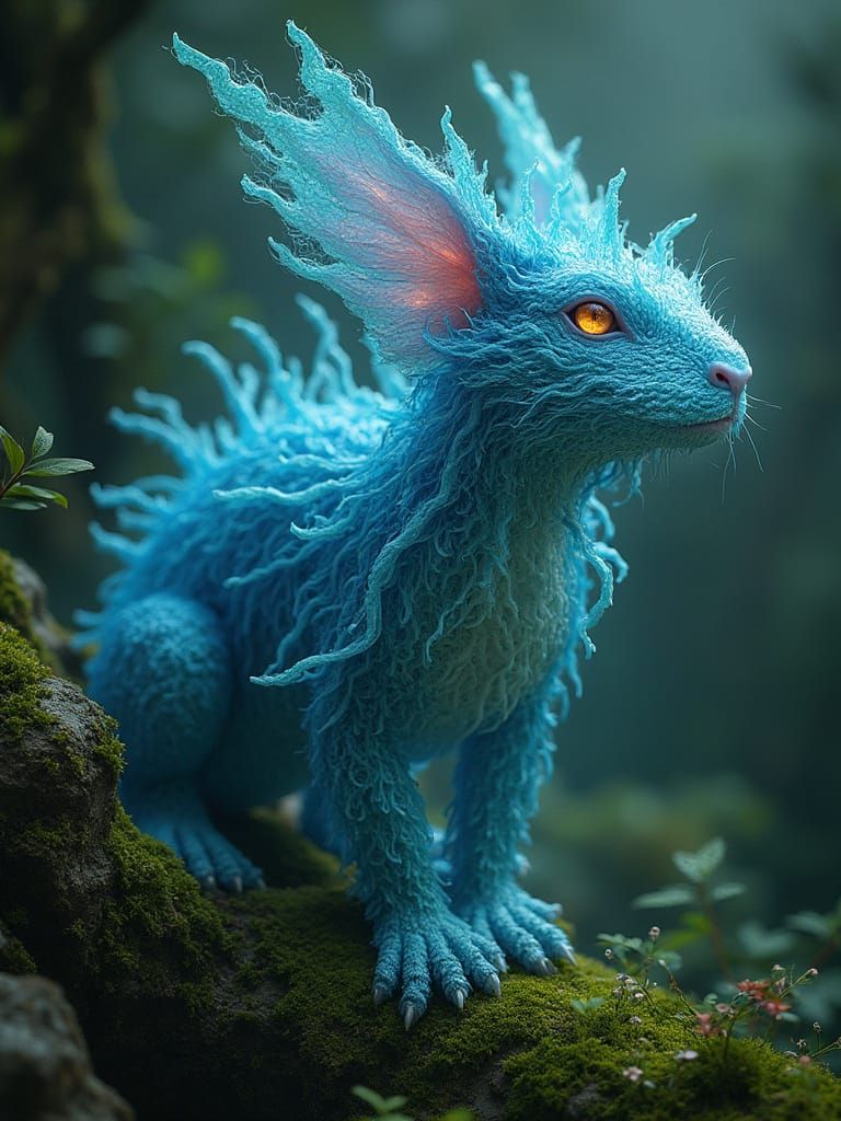 Hyaline Poetic Quilling Melodramatic Lighting Neon Flamedrop...