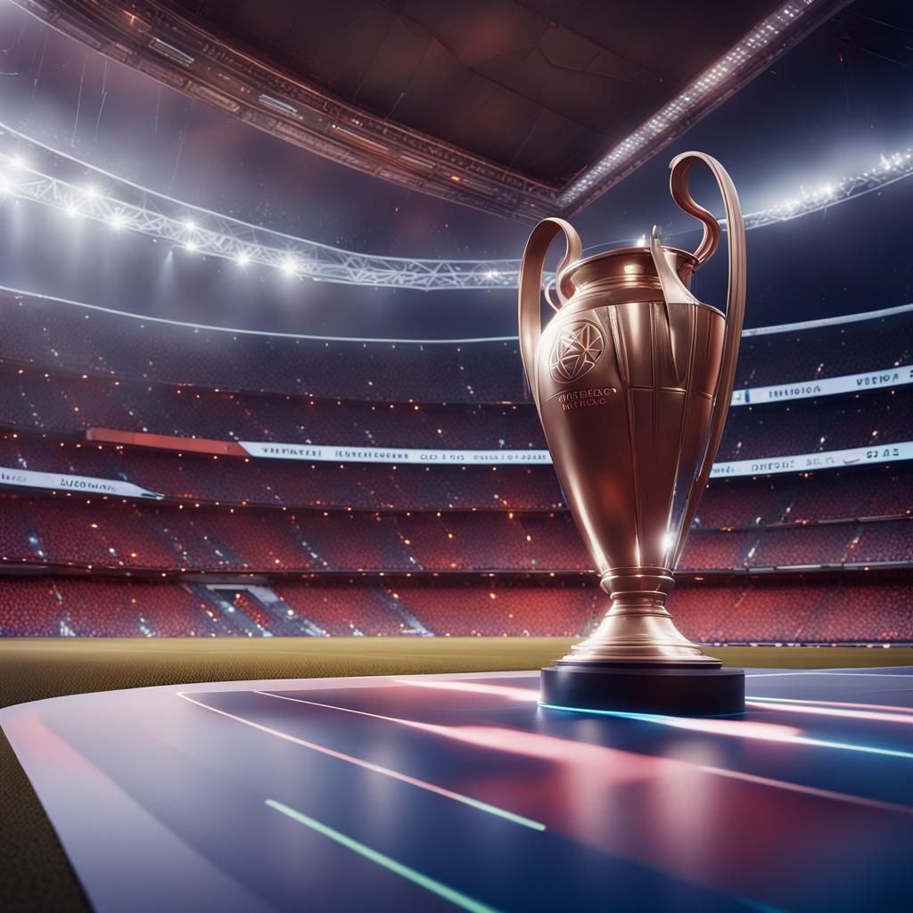UEFA Champions League Winner: Detailed Matte Painting