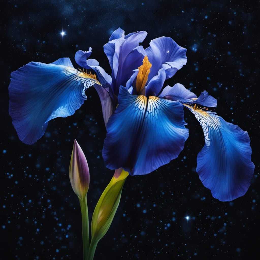Blue iris