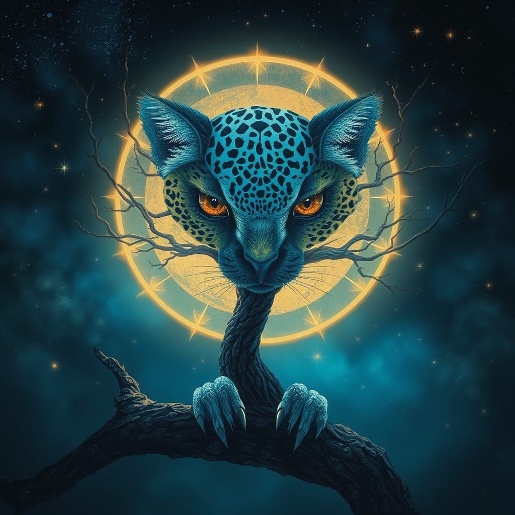 Blue Owl Leopard King of Time
