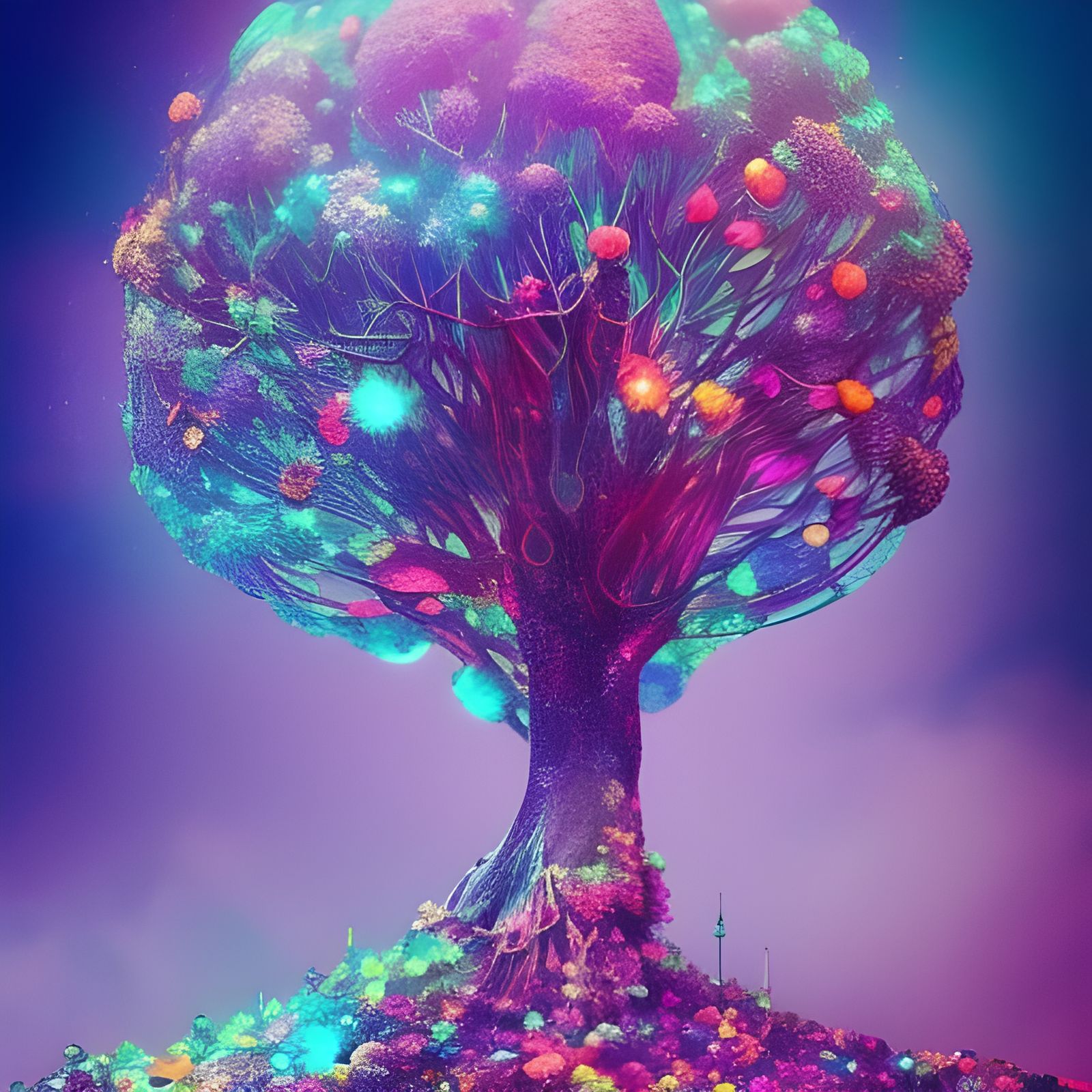 Crystal Tree #4