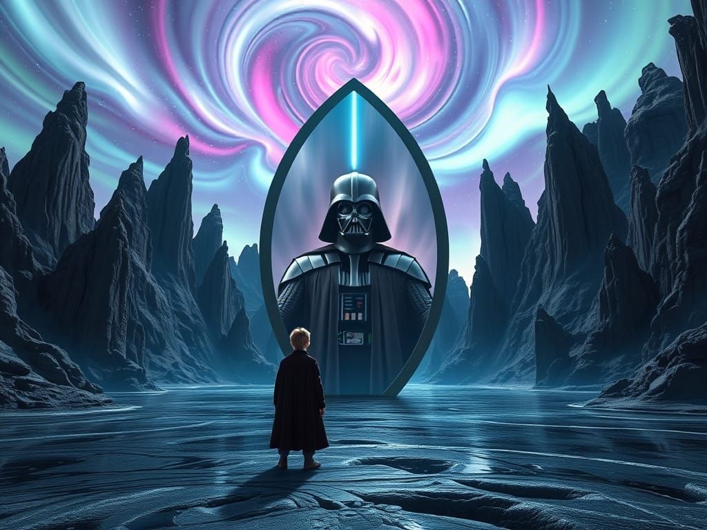 Anakin Skywalker's Optical Surrealism Mirror