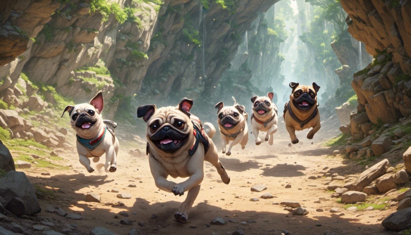 Pug's Crystalline Cave Run