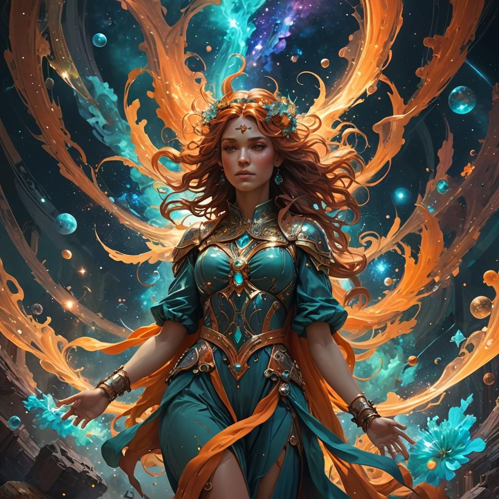 Birth of Nebulae: Hyperdetailed Concept Art