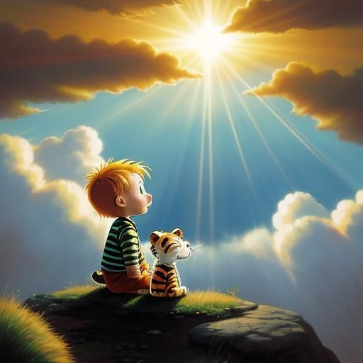 Calvin and Hobbes in Divine Sunshine