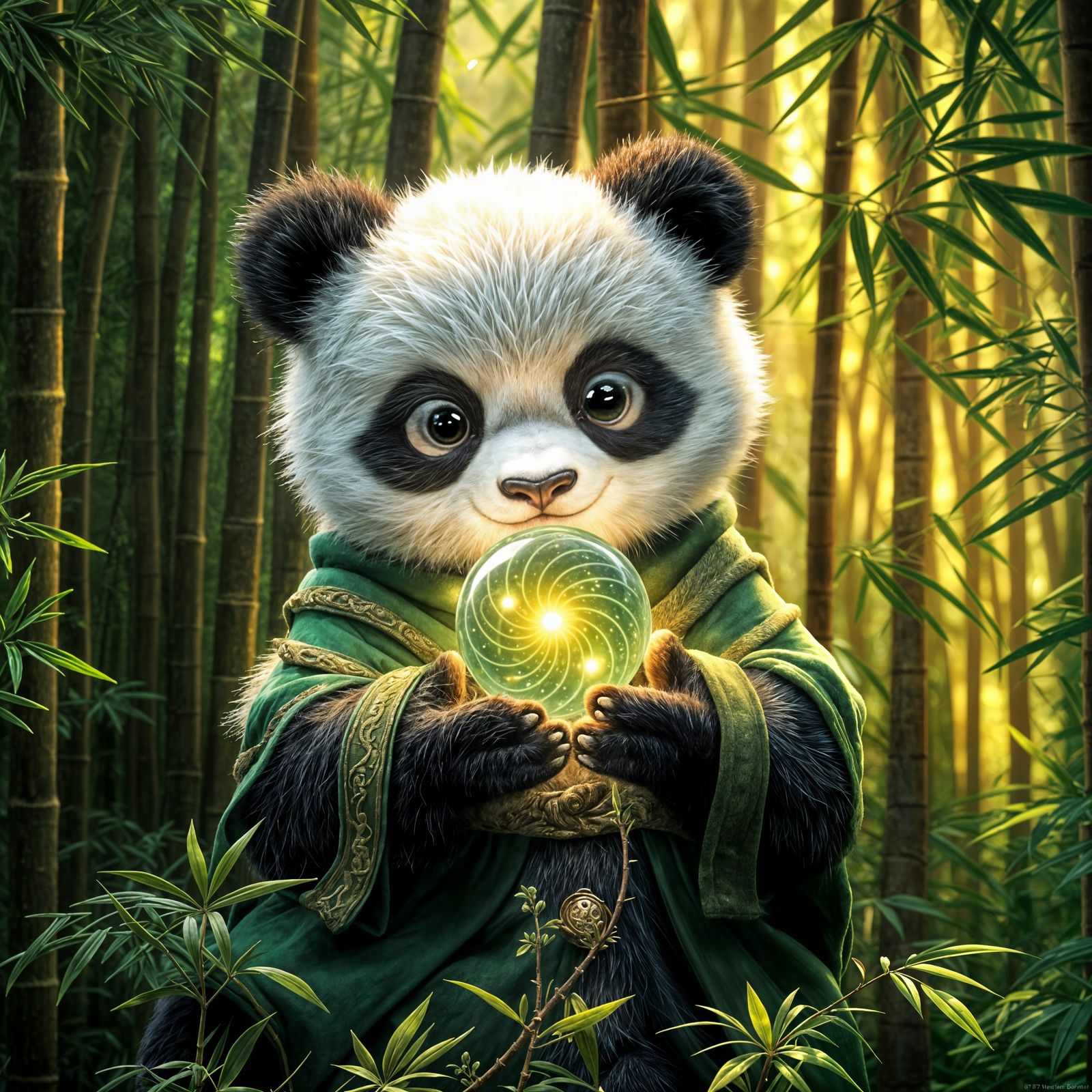 Keeper of the bamboo forest