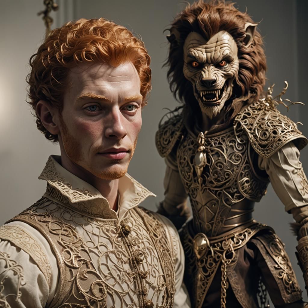 The ginger man and the werewolf