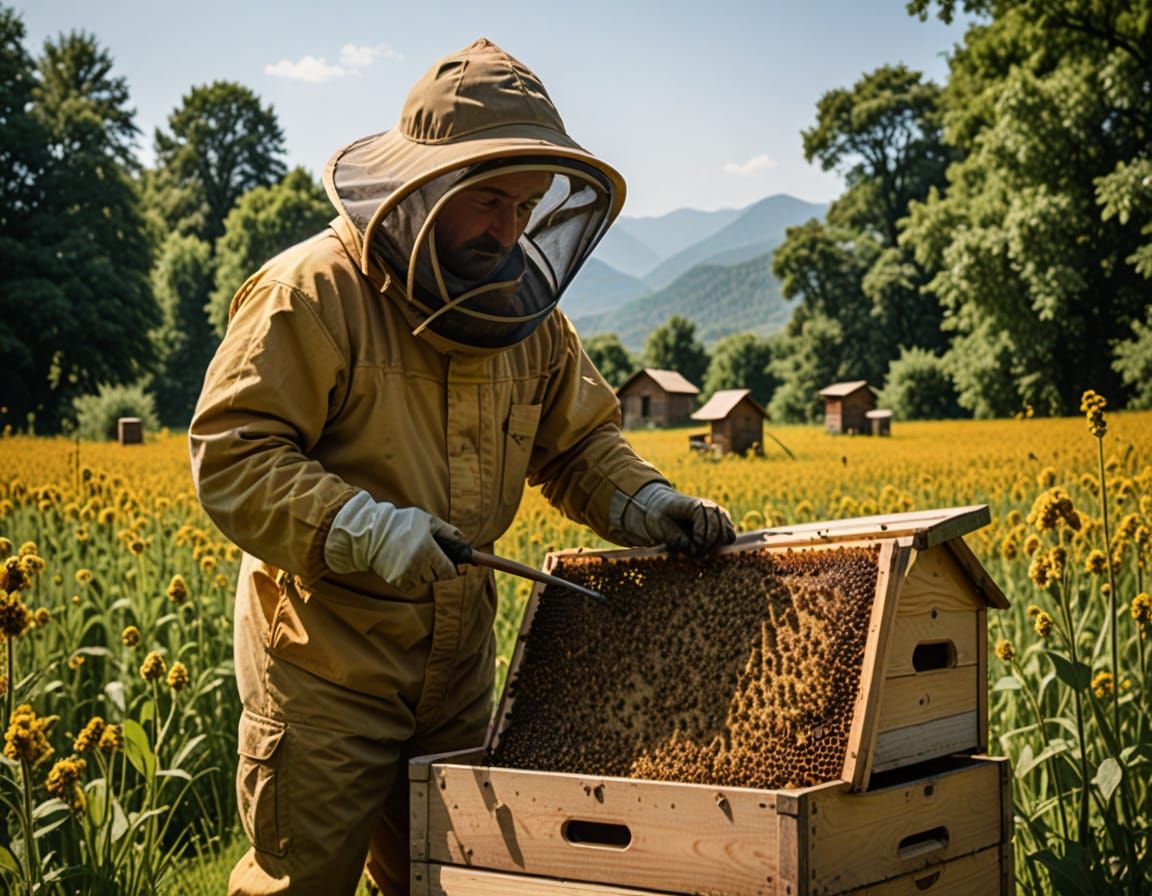 Beekeeper in a Humble Hive