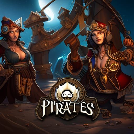 Penguin Pirates Dark Fantasy Concept Art