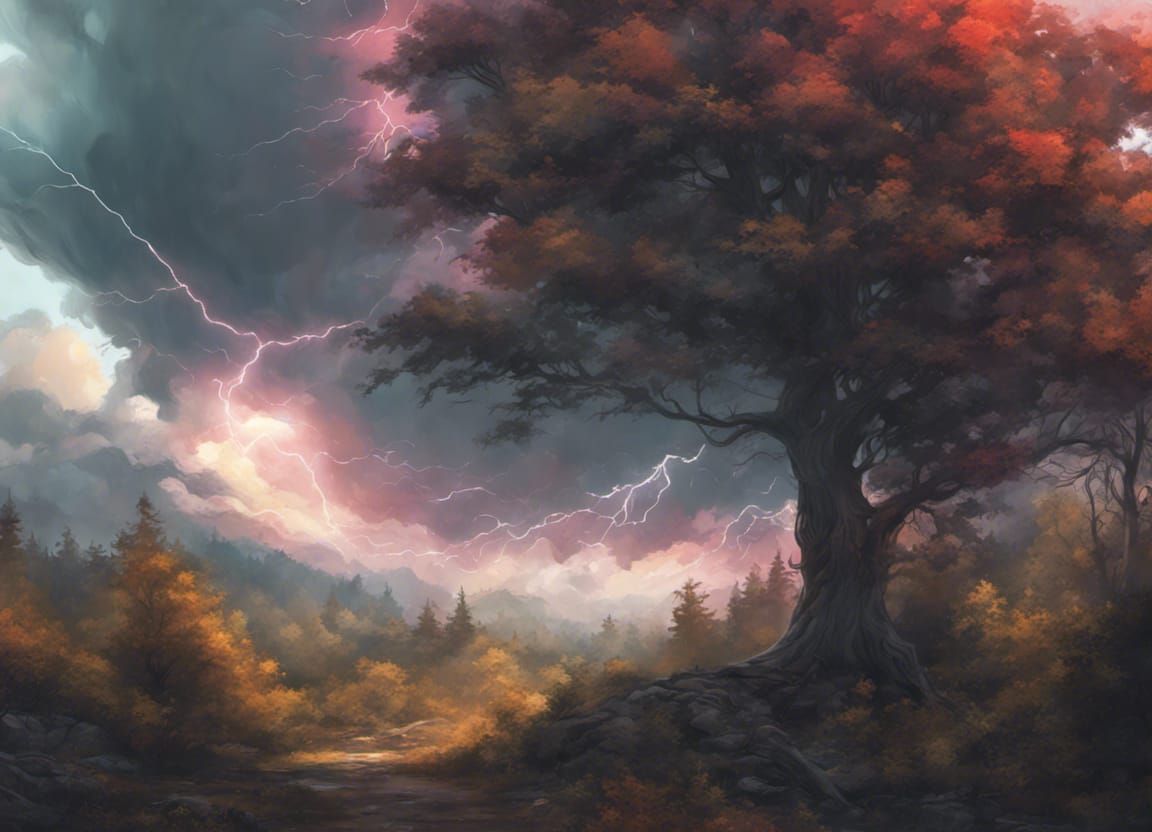 Magical Forest: Colorful 3D Anime Landscape