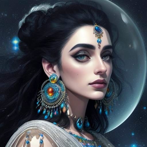 Moon woman