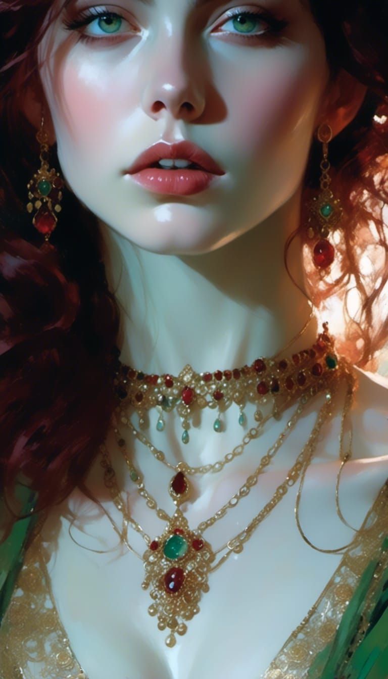 Wild Beauty of a Ghostly Victorian Queen