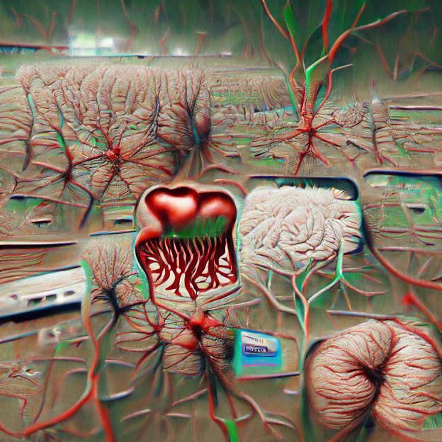 Surreal Anatomical Landscape in 8K Resolution