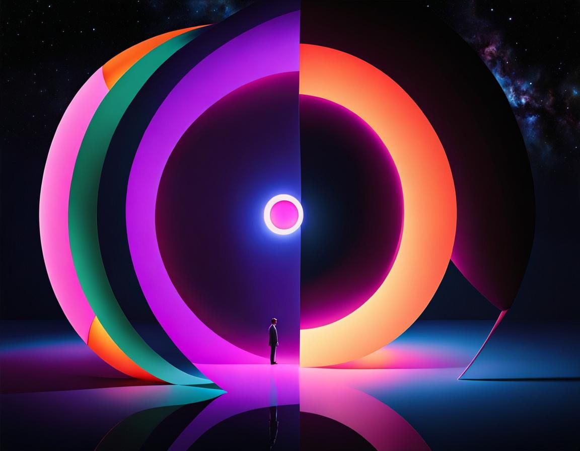 Ethereal Nonsense: Minimalist Absurdity