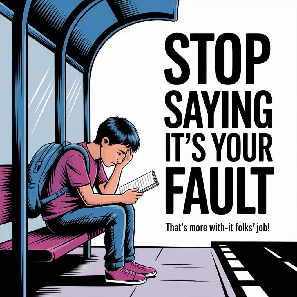 Book Cover: Stop Saying It's Your Fault